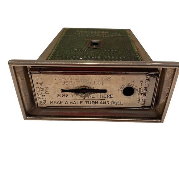 Vintage First Federal Savings Toy Coin Book Piggy Bank of Rochester USA TOY - Picture 11 of 14